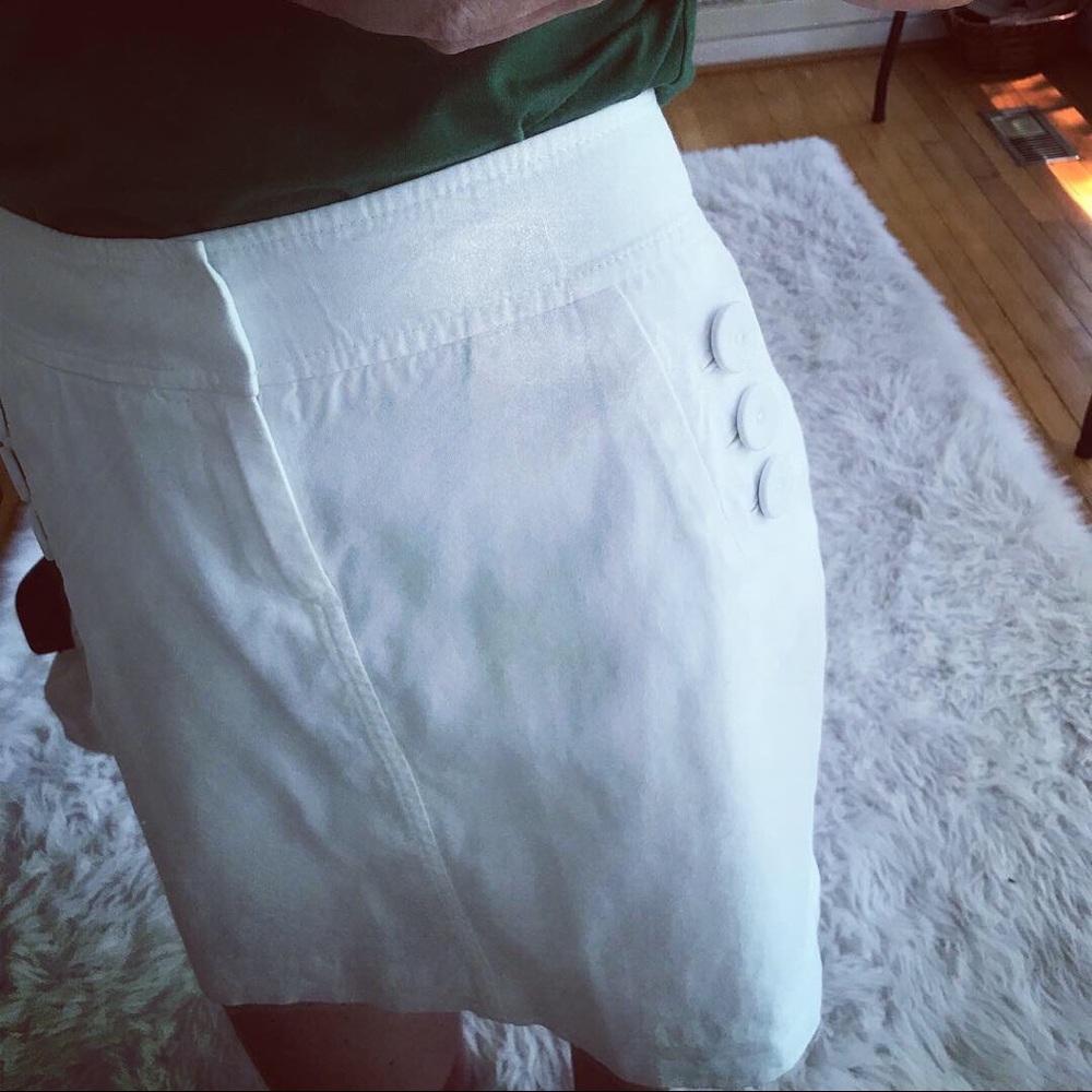 Lilly Pulitzer white cotton mini skirt - Picture 3 of 8